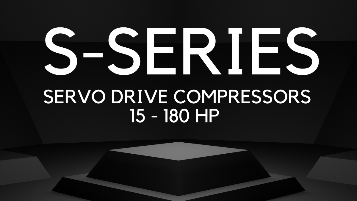Tamsan-USA Compressors S-series servo drive air compressors 15 - 180HP