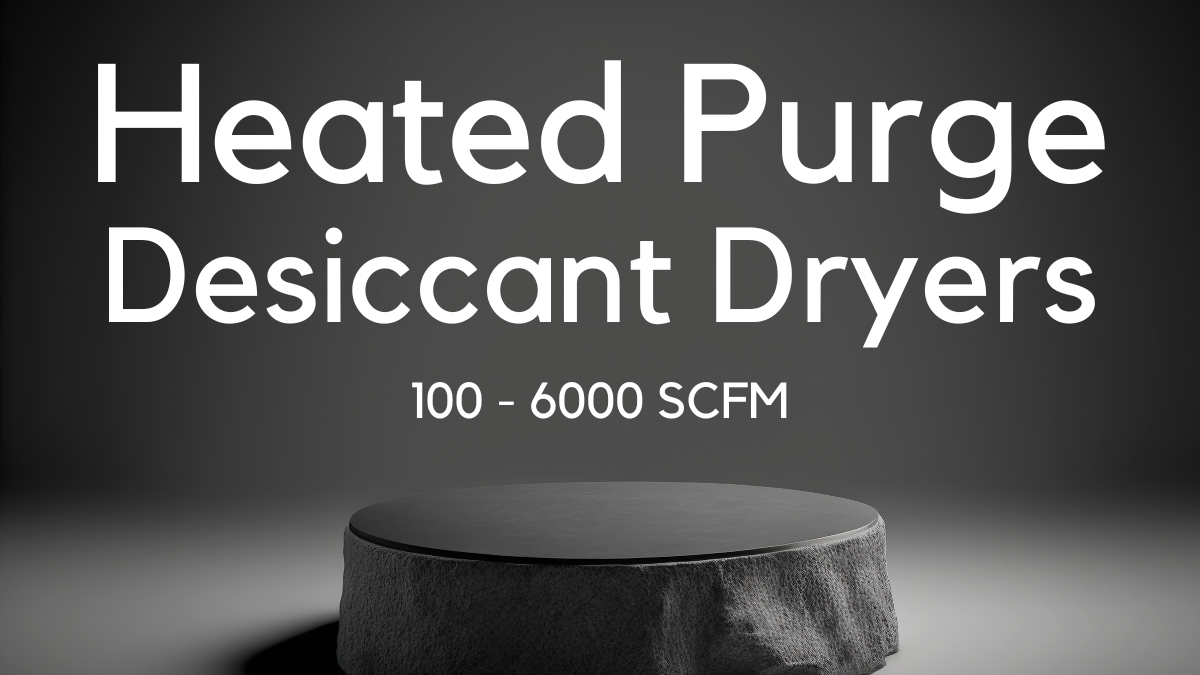 Tamsan-USA heat-regenerative desiccant dryers 100 - 6000 SCFM